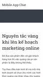Mobile Screenshot of mobileappchat.com